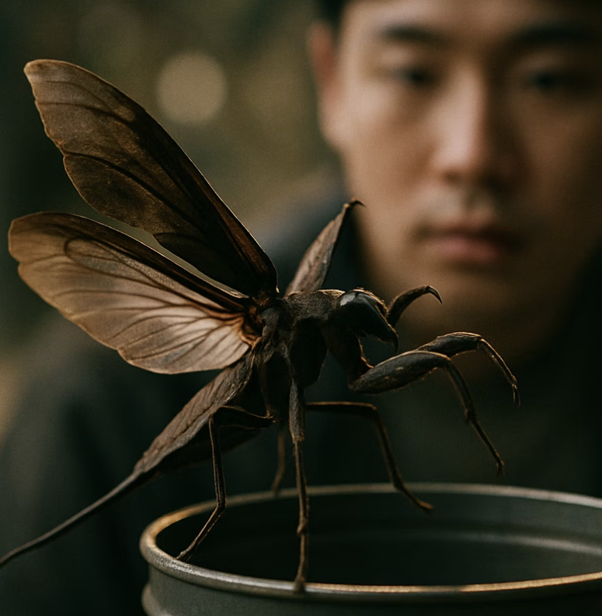 의외의 비행 실력&amp;#44; 뚜껑은 필수