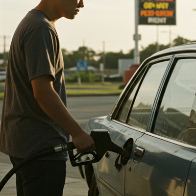 자동차 연료넣기