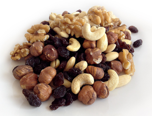 견과류는 비타민E가 풍부한 식품