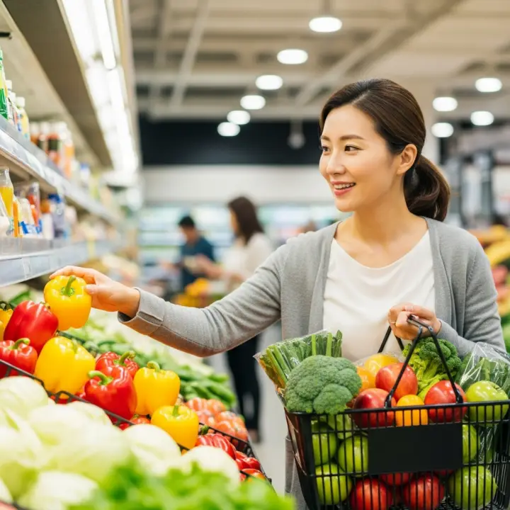 암 예방을 위해 꼭 필요한 신선한 채소와 과일 섭취