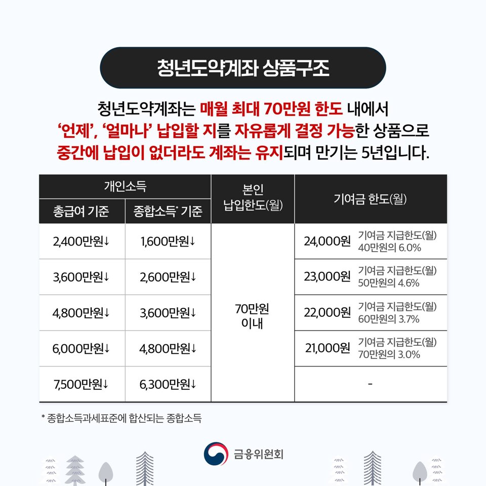 청년도약계좌 기여금