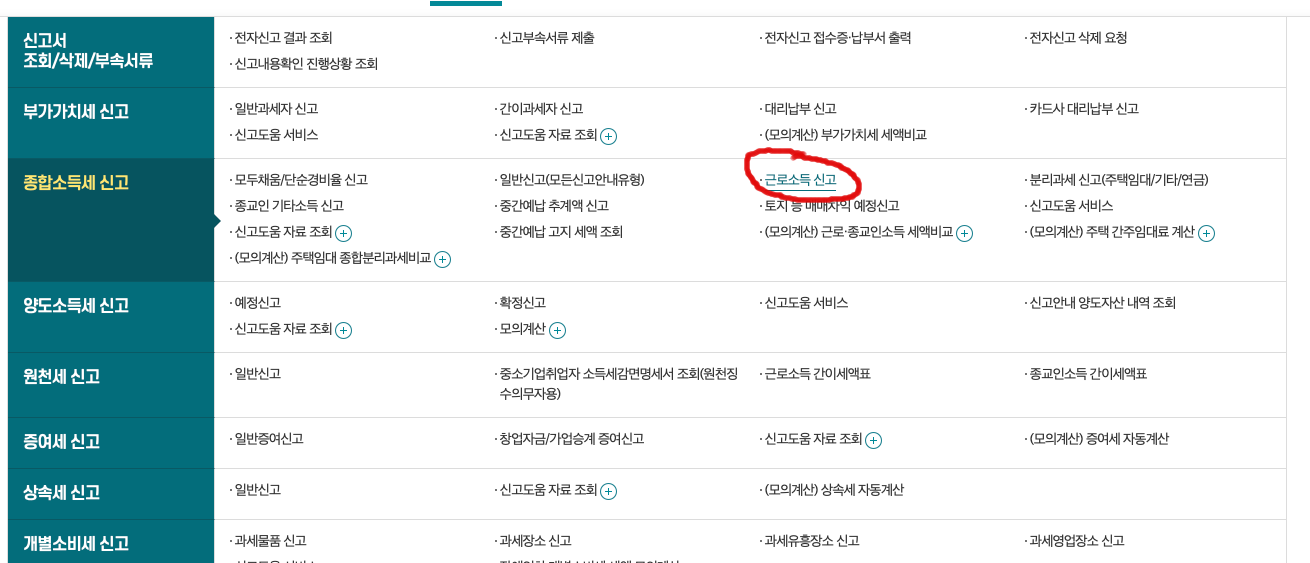 홈택스