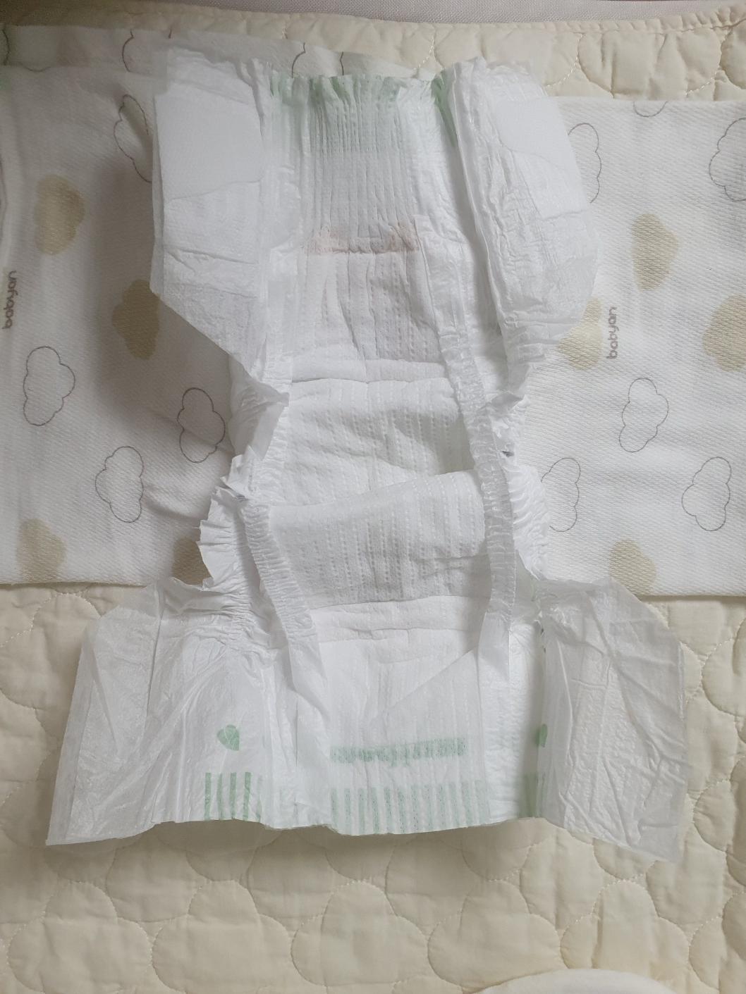 나비잠 기저귀 실물 사진 밴드형5