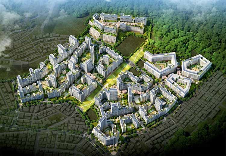 갈현 1구역 조감도