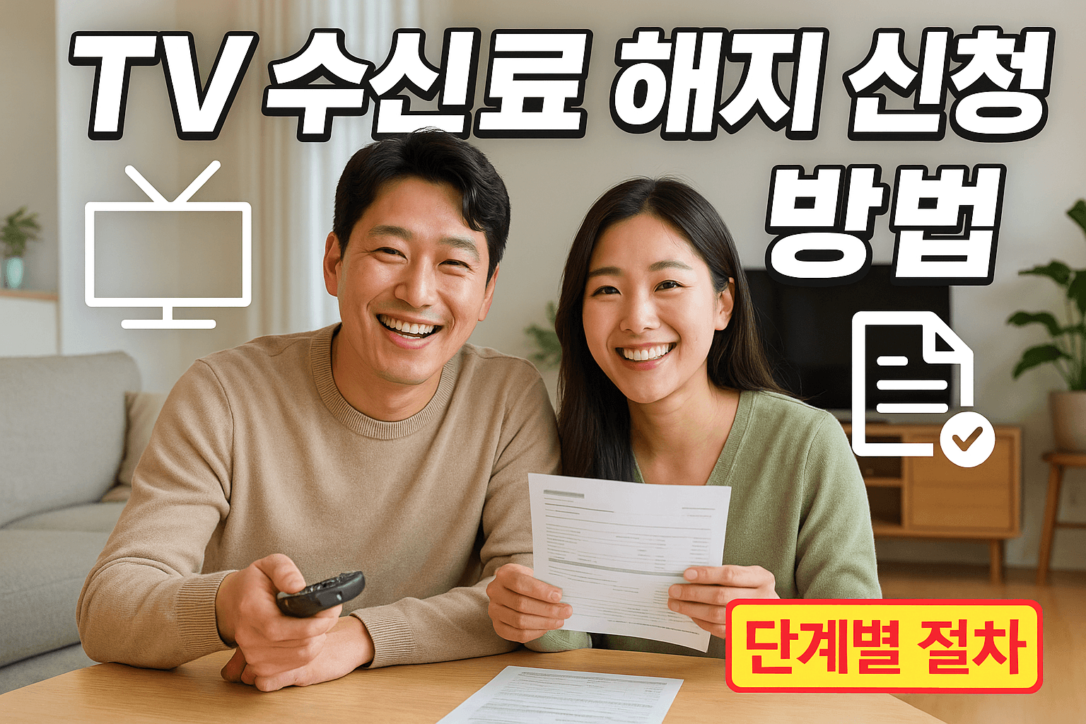 TV 수신료 해지 신청 방법 단계별로 알아보기