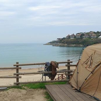 부안군 모항해수욕장 캠핑