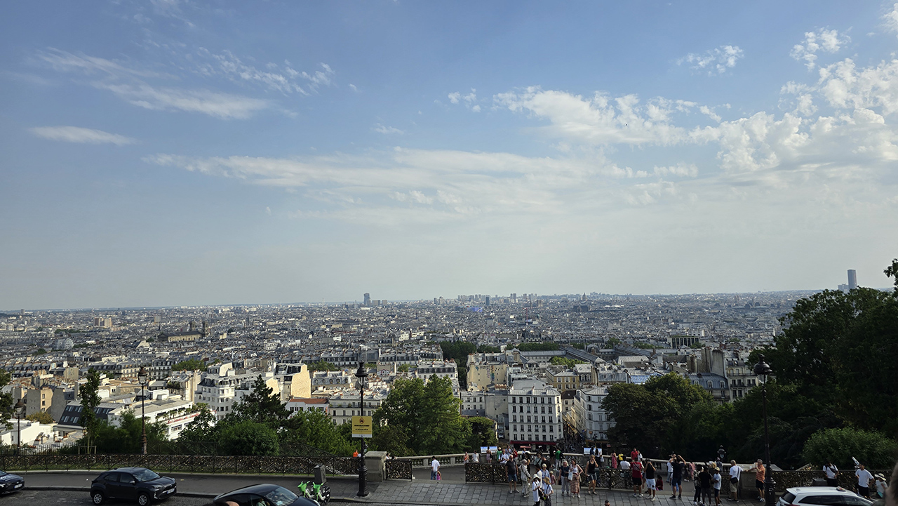 몽마르뜨 언덕 파리 풍경