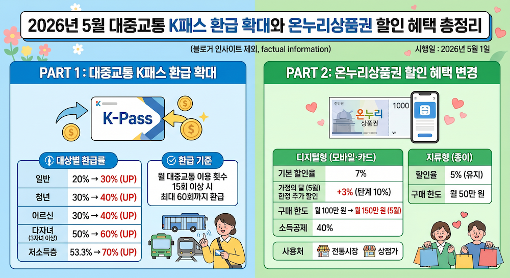온누리상품권 할인 혜택 총정리
