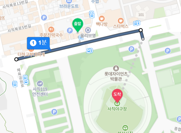 2024 프로야구 롯데자이언츠 부산 사직구장 주변주차장, 하나민영 주차장