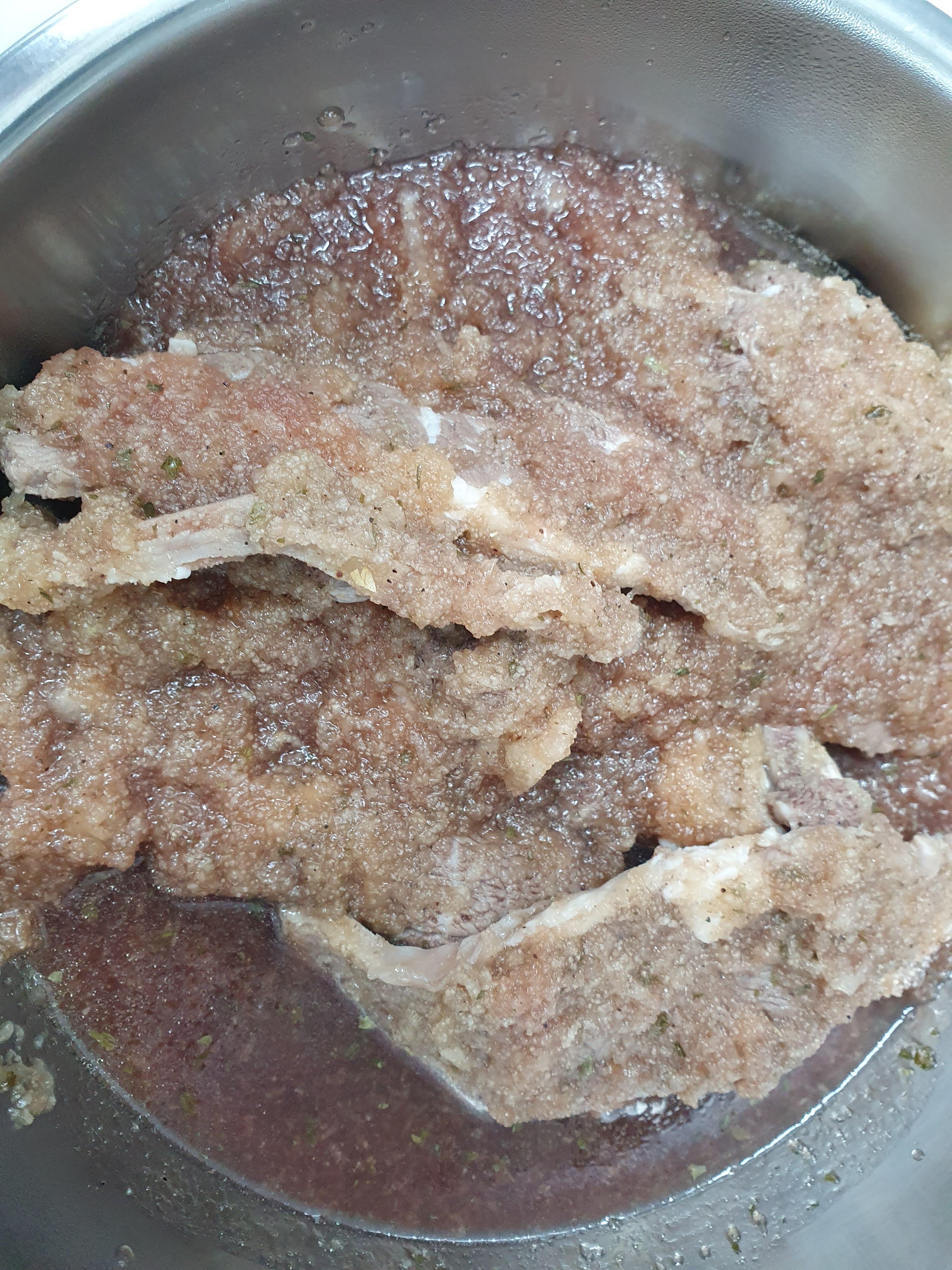 소갈비찜 냉장고 숙성후