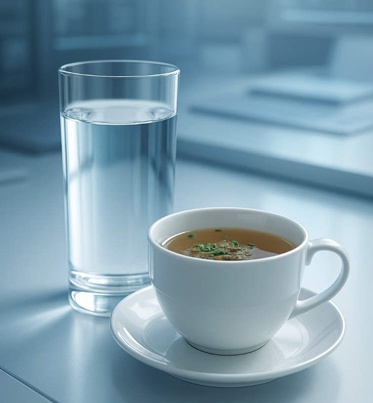 약이 아닌 '물'이라는 생각