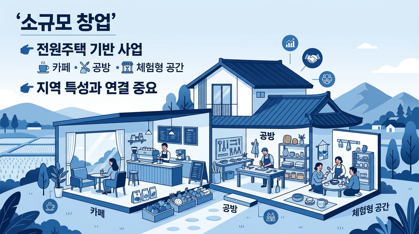 지역 특성과 연계한 소규모 창업을 통한 수익창출