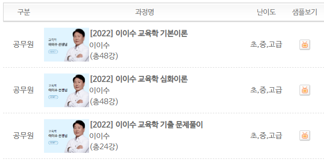 해커스 이이수 교육학
