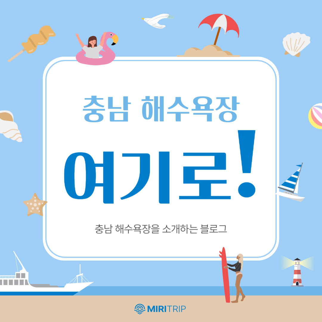 충청남도의 해수욕장 가이드 : 대천, 만리포, 무창포에서 즐기는 여름 휴가