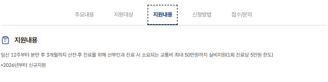 쌍둥이 임산부 교통비 지원