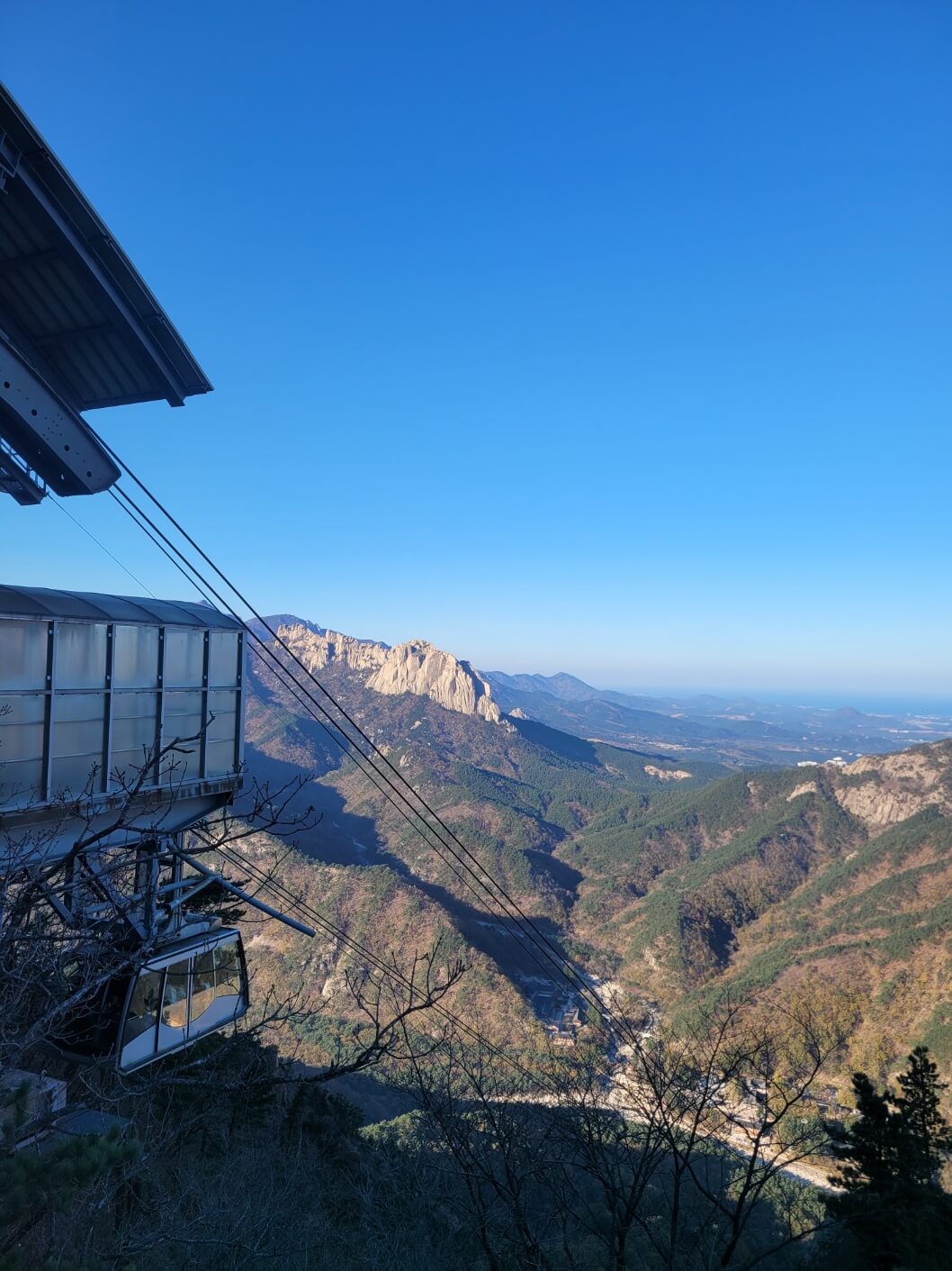 vista desde el mirador seoraksan