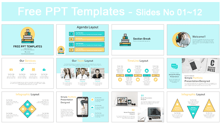 무료 PPT 템플릿 다운로드5