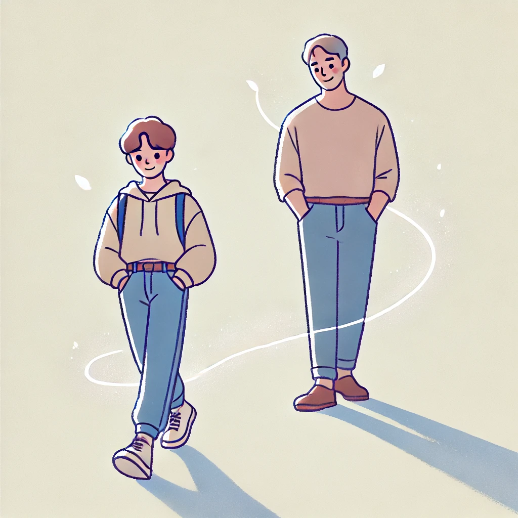 성인이되는 자녀에 대한 부모의 태도 ‘함께하되, 개입하지 않는 관계’에 관한 이미지