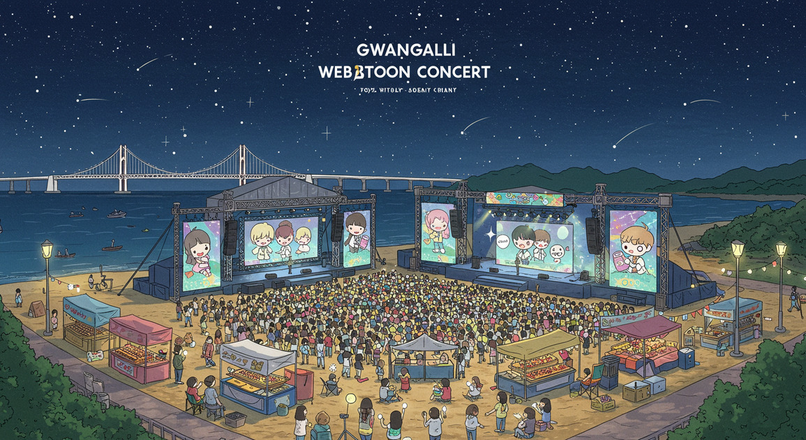 광안리 웹툰콘서트