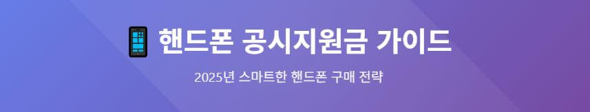 공시지원금