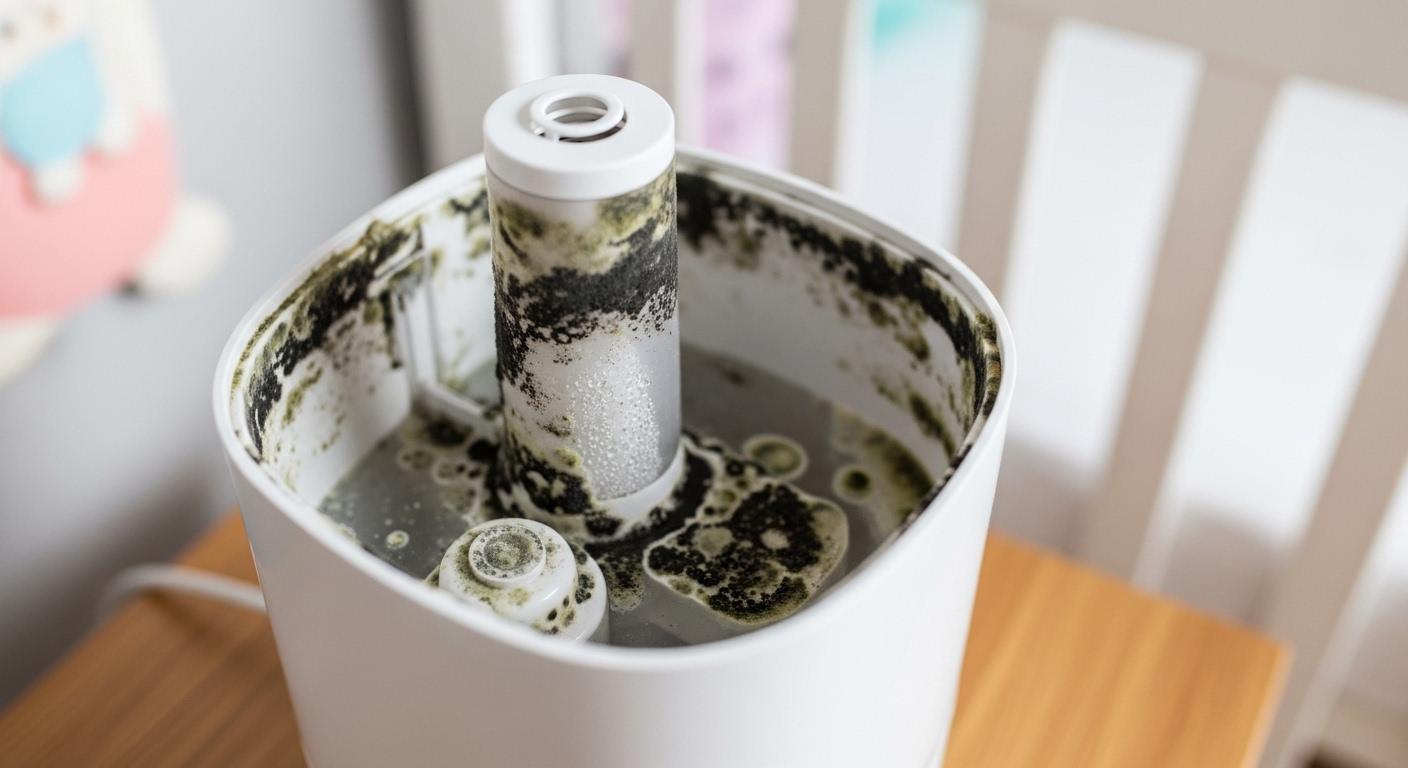 아기방 가습기 곰팡이