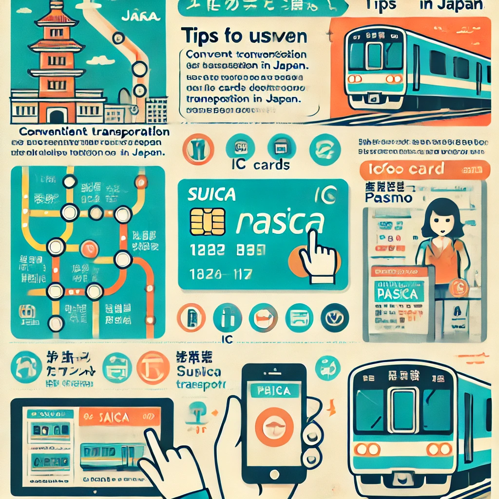 일본 교통 수단 이미지