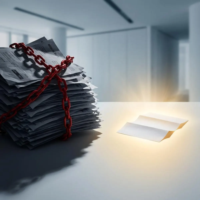 건강보험 피부양자 자격 상실 건보료 폭탄 고지서와 해촉증명서 대비 이미지