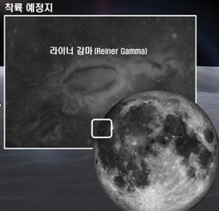 라이너 감마 달 착륙지