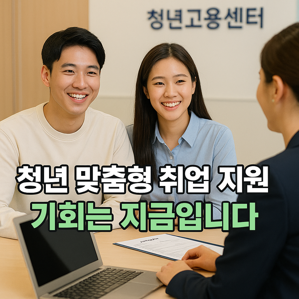 청년고용센터에서 커리어 상담을 받는 청년들