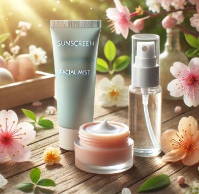 봄철 케어 화장품