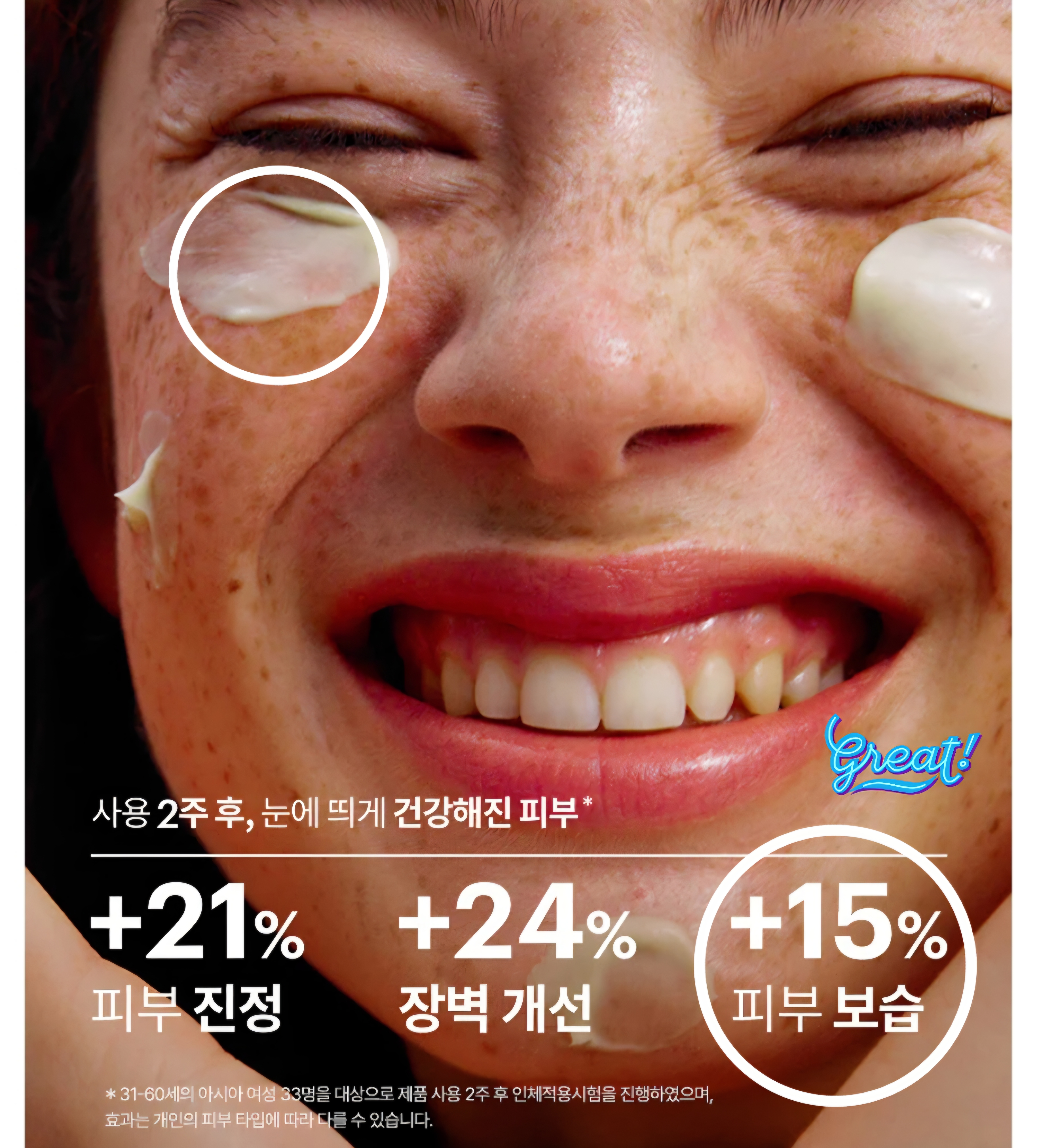 닥터자르트 시카페어 크림 2주 피부 진정 장벽 개선 보습 시험 결과