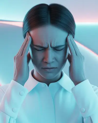 눈시림 두통 이미지