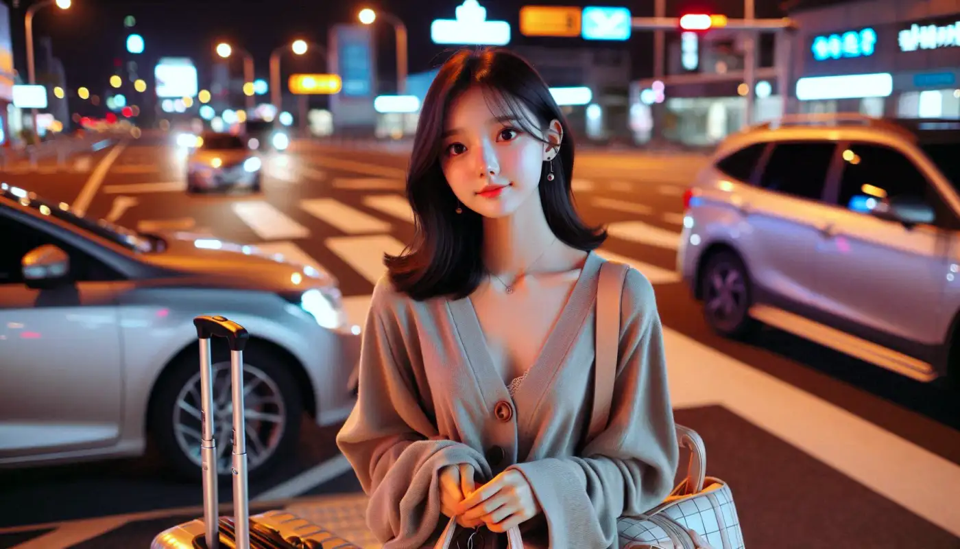 해외-여행-준비물-트래블-월렛을-사용하며-여행하는-모습