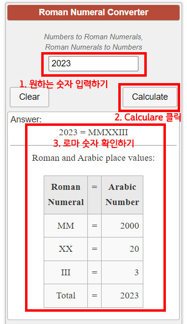 Roman Numeral Converter