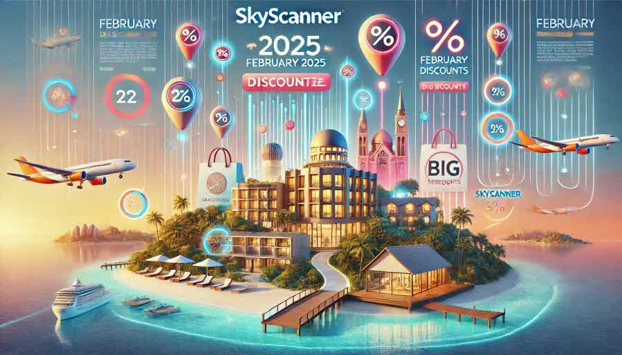 2025년 2월 스카이스캐너 할인 코드 및 혜택 정리