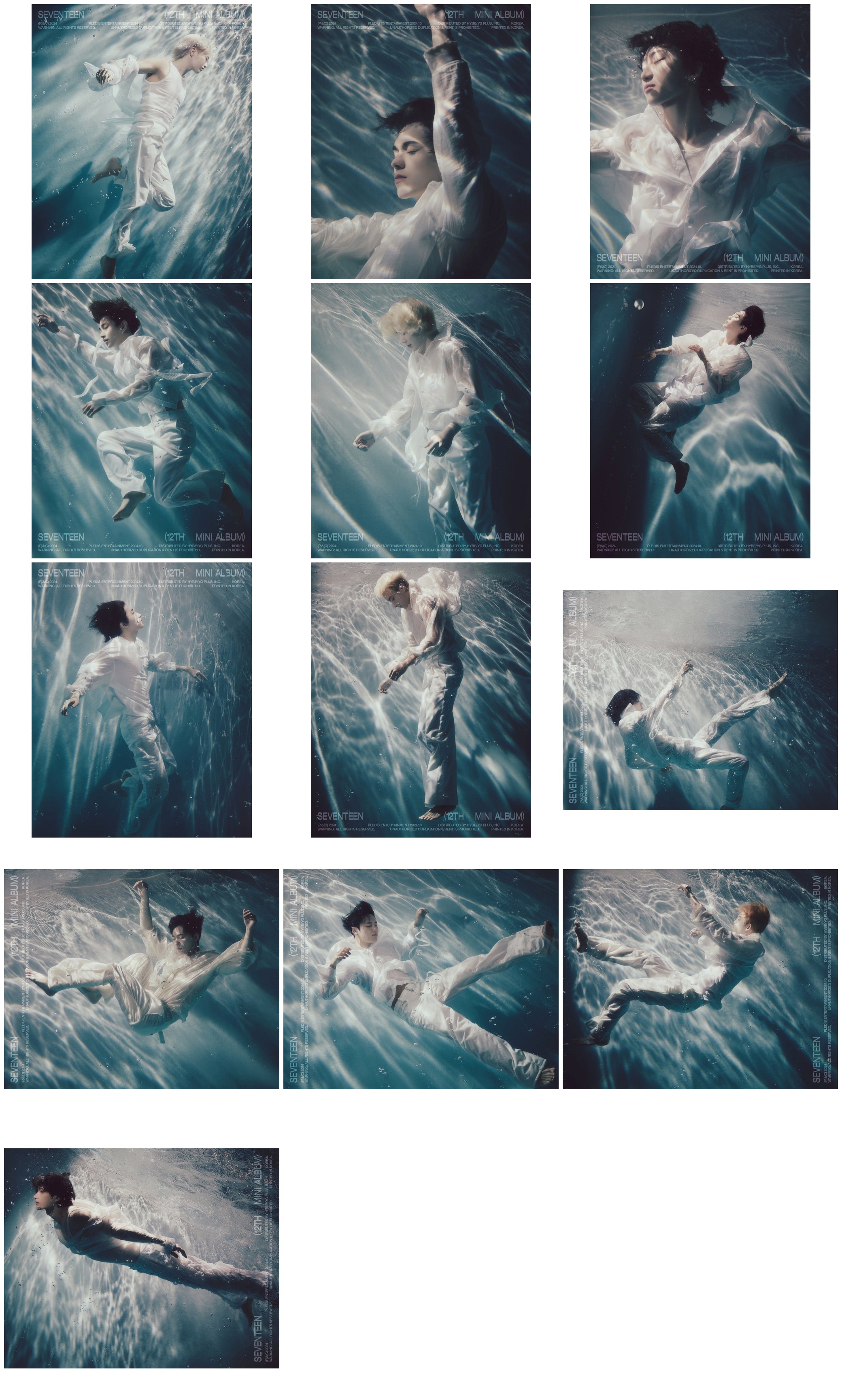 SEVENTEEN (세븐틴) 12th Mini Album Official Photo 𝗩𝗘𝗥.𝟬