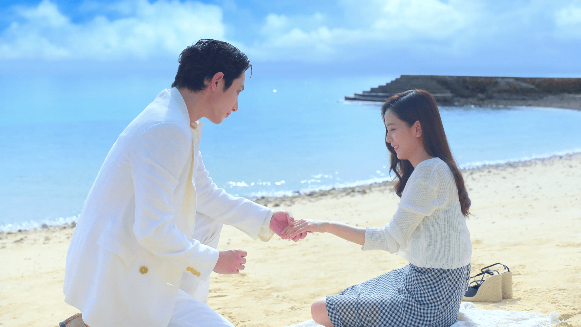 지수 이수혁 월간남친 데이트 장면