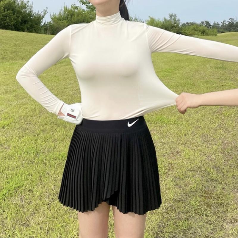 기모 여성 골프 이너 티셔츠 여성 골프 웨어