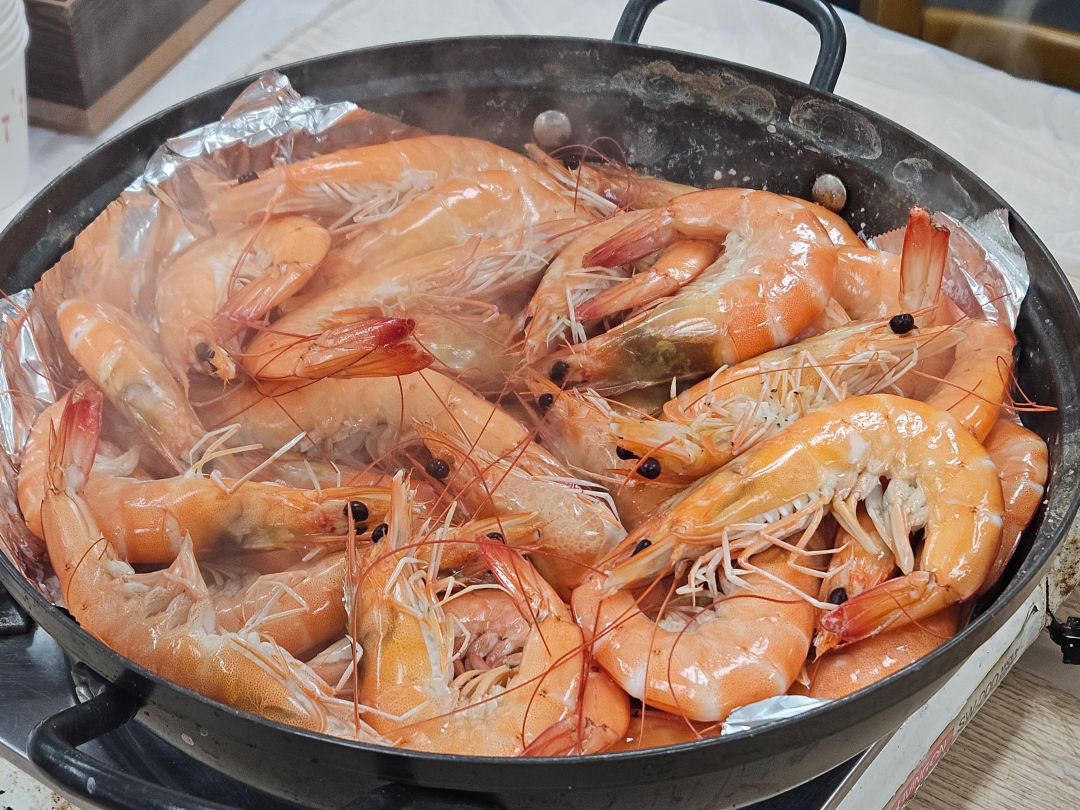 궁평항 새우 소금구이