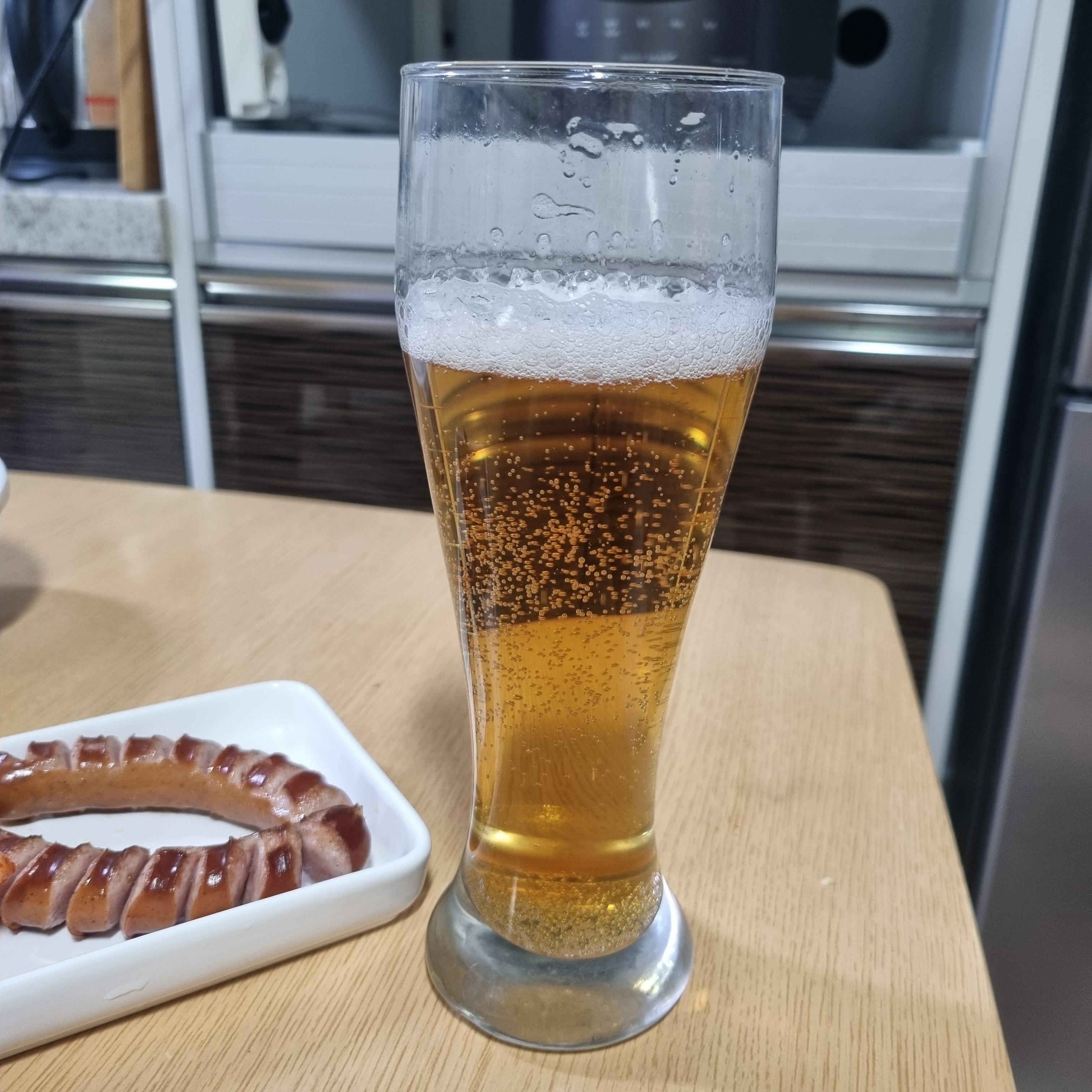 OB맥주 시음