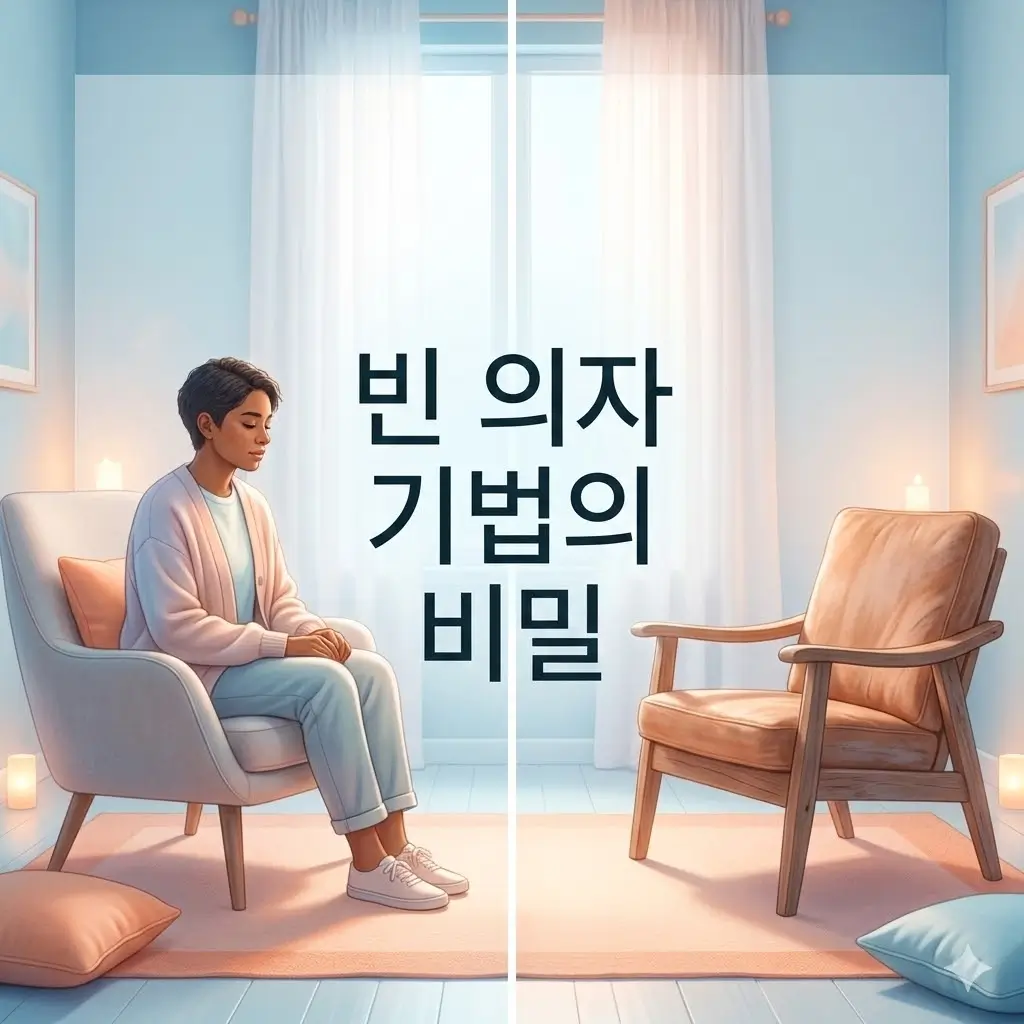 게슈탈트 상담의 빈 의자 기법이란? 왜 상상 대화가 도움이 될까요