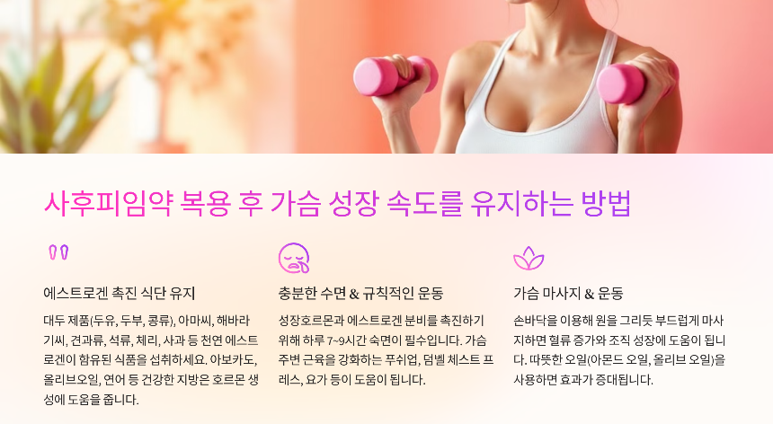 사후피임약 복용 후 가슴 성장에 미치는 영향과 대처 방법