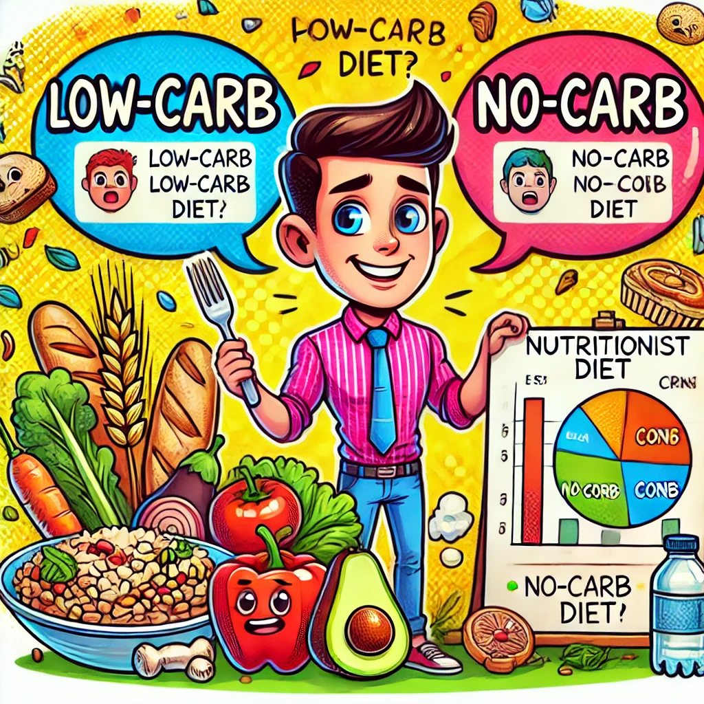 탄수화물 줄이기 vs 완전히 끊기