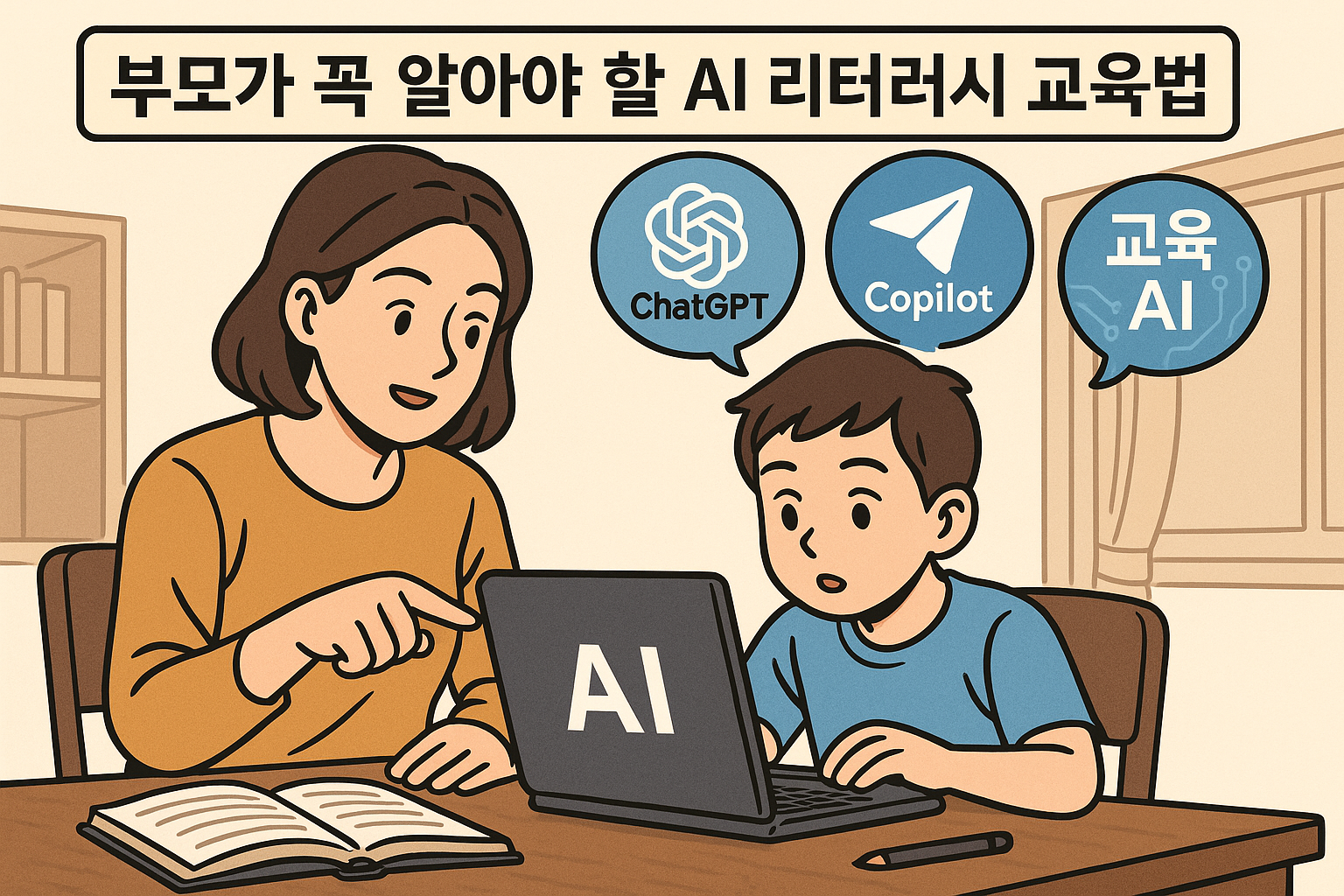 부모가 꼭 알아야 할 AI 리터러시 교육법