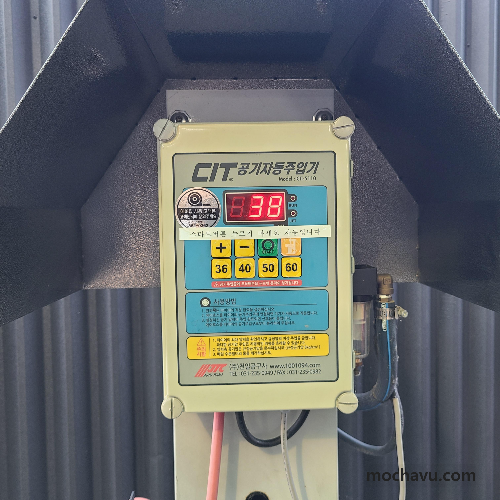 공기자동주입기 - 적정 압력 설정하는 방법