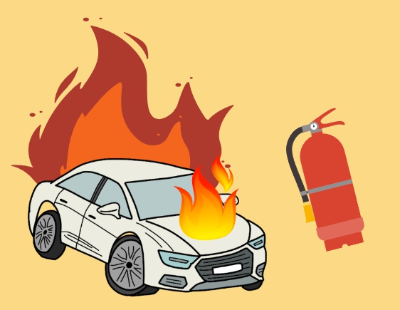 차량용 소화기 배치 의무화