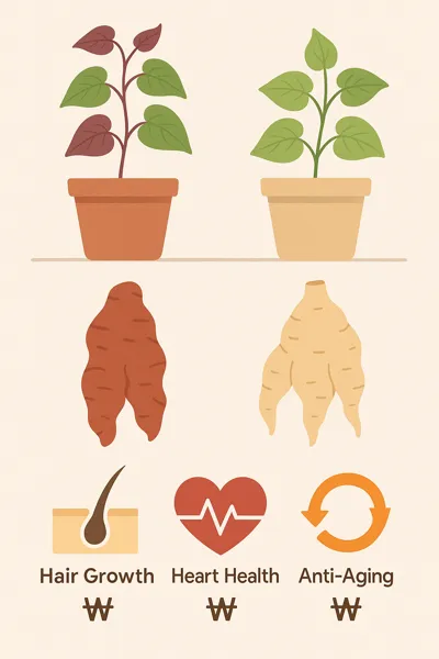 적하수오 백하수오 차이와 효능 비교15