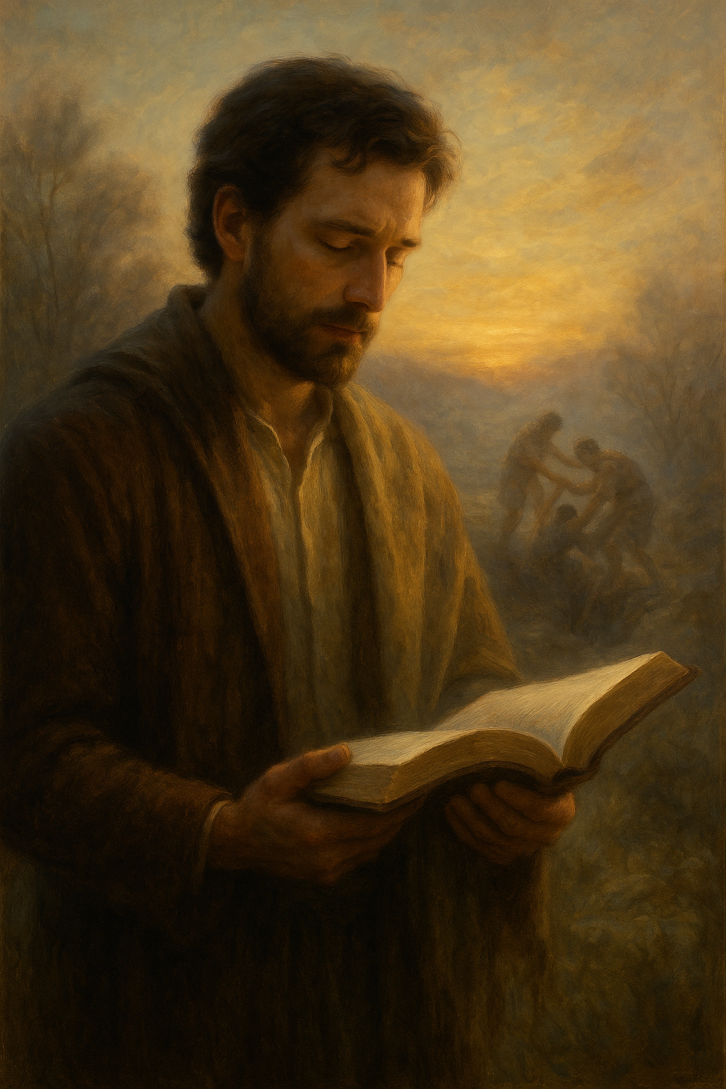  창 37:26-27 말씀을 보며&amp;#44; 형제들이 요셉을 죽이려 했으나 유다는 그들이 얻는 것&amp;#44; 잃을 것&amp;#44; 그리고 결국 그는 자신들의 형제임을 상기시키며 설득했습니다. 과연 자신들의 형제를 해하려 한 의도를 돌이킬 수 있는 자가 되어 유다는 요셉을 살리는 자가 되었습니다. 저도 오늘 다양한 논리로 미래를 생각하는 삶을 살아가지만 진리 안에 거하며 진리를 전하는 자가 되도록 말씀 안에 거하며 말씀을 전하는 시도를 하는 모습입니다.