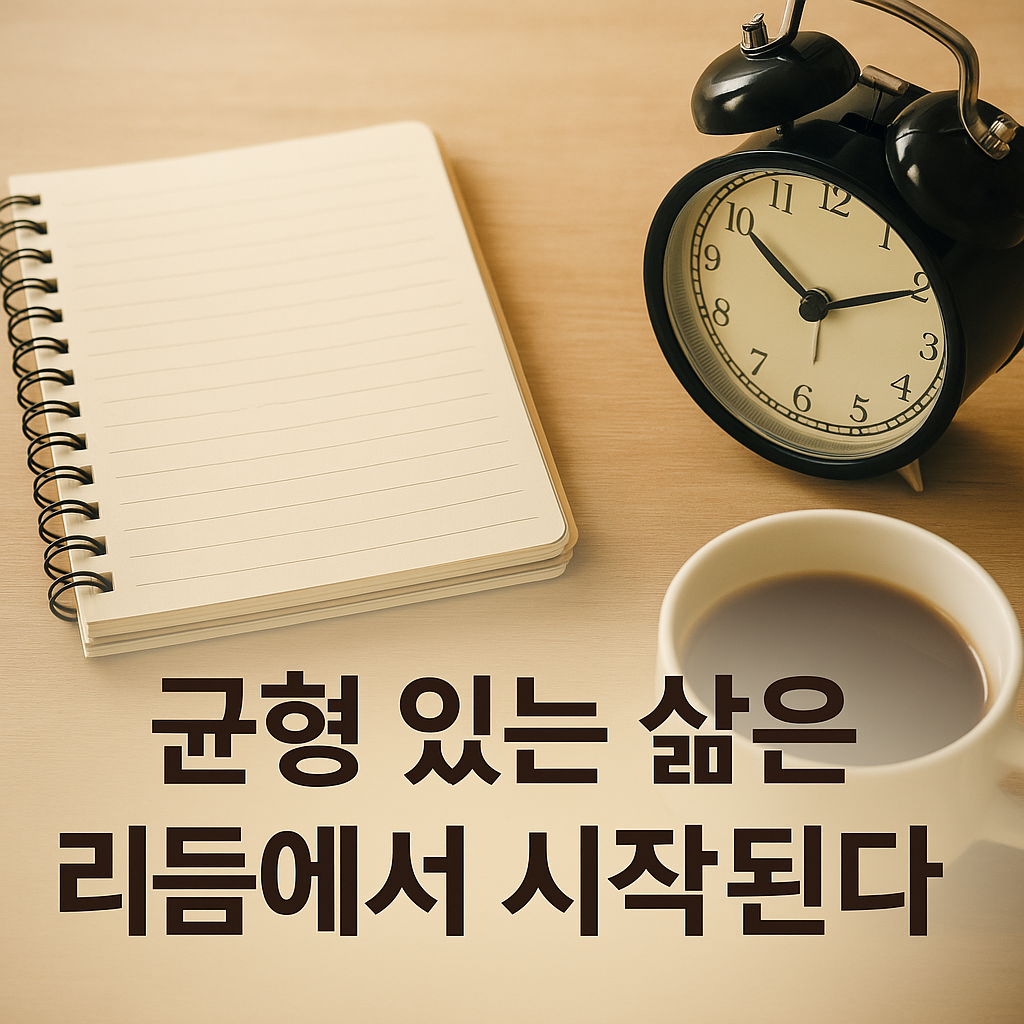 자기계발과 휴식, 균형 잡는 방법