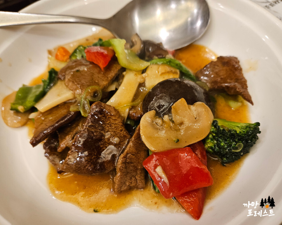 도화 중식집 파호우파호우육